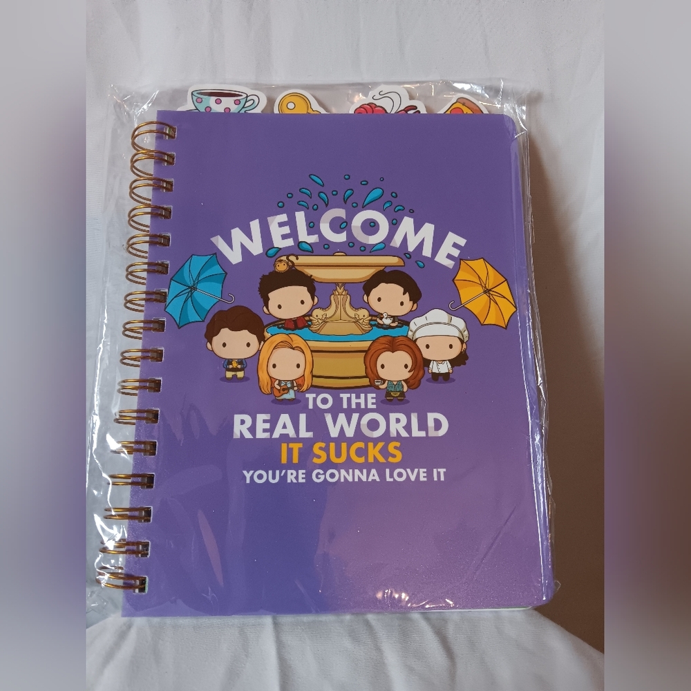 FRIENDS Notebook Journal NWT Stocking Stuffer